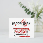 Bloedbad Briefkaart (Staand voorkant)