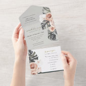 BLOEDBEDWEDING VAN DE ZWART-BLOEDBLOEDBLOEDBLOEDBL ALL IN ONE UITNODIGING (Afscheurbaar)