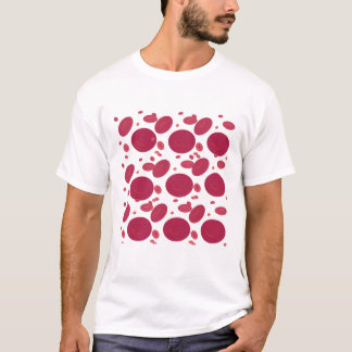 Bloedcellen T-shirt ontwerp
