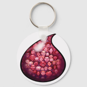 Bloeddaling Sleutelhanger