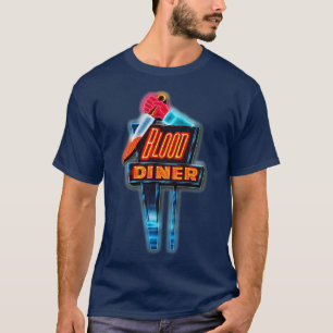 Bloeddiner Retro Cult Classic Horror Fan Art T-shirt
