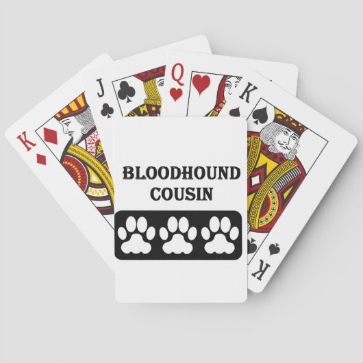 Bloeddognicht Speelkaarten (Achterkant)