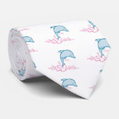 Bloeddolfijn Stropdas (Opgerold)