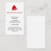 Bloeddonatiecentrum Thema Visitekaartjes (Voorkant / Achterkant)