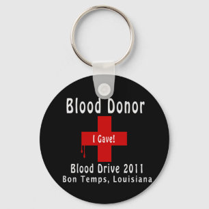 bloeddonor 2011 W-druppels Sleutelhanger