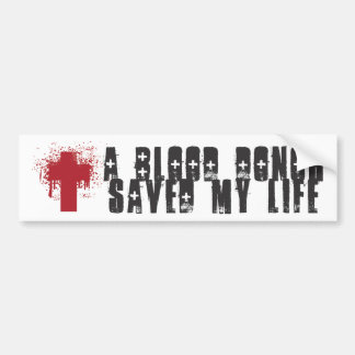 Bloeddonor Bumpersticker