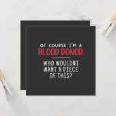 Bloeddonor Kaart (Voorkant / Achterkant in situ)