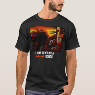 Bloeddonor - Mozaïek T-shirt