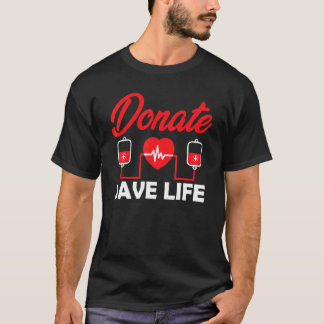 Bloeddonor Phlebotomie Kit Donatie Red levens Don T-shirt