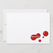 BLOEDDONOREN HEBBEN Halloween Invitation NODIG Kaart (Achterkant)