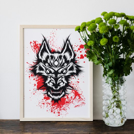 bloeddorstig beest poster