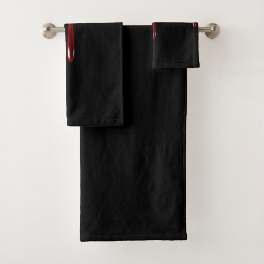 Bloeddruppels Bad Handdoek (Insitu)