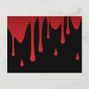 Bloeddruppels Briefkaart