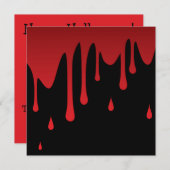 Bloeddruppels Kaart (Voorkant / Achterkant)