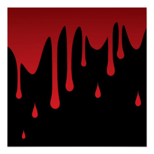 Bloeddruppels Perfect Poster (Voorkant)