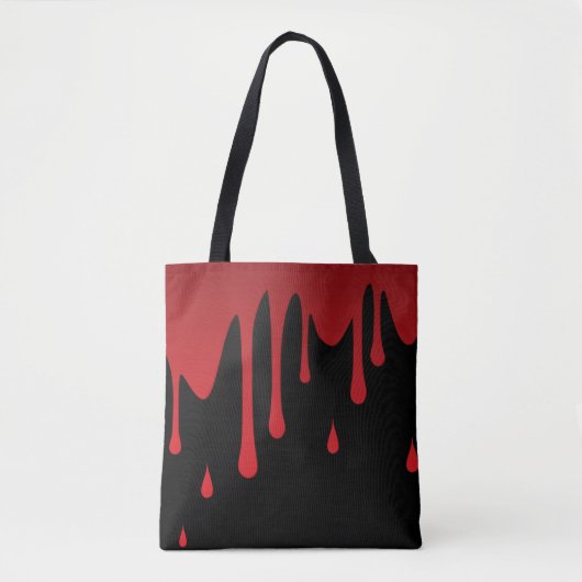 Bloeddruppels Tote Bag (Voorkant)