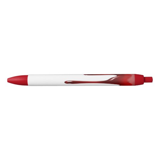 Bloeddruppels wit rode inkt pen (Voorkant)