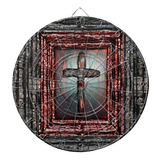 Bloeddwars Dartbord (Voorkant)