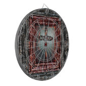 Bloeddwars Dartbord (Voorkant Links)