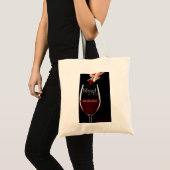 Bloedecho-Canvas tas (Voorkant (product))