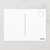 Bloedend Hart Botanische Bloemen Fotografisch Briefkaart (Achterkant)