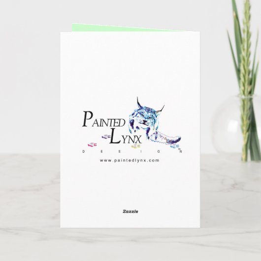 Bloedend hart dank u kaart (Achterkant)