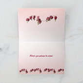 Bloedende harten Valentijn Feestdagen Kaart (Binnen)