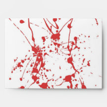 Bloedenvelop voor halloween-uitvindingen