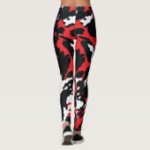 bloederig leggings (Achterkant)