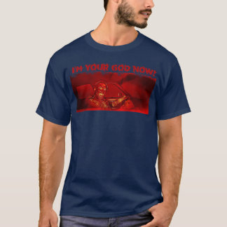 Bloederig rood in je God nu T-shirt
