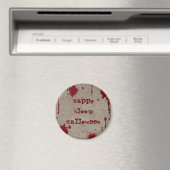 Bloederige Halloween-magneet Magneet (Insitu (Vaatwasser))