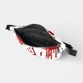 Bloederige handafdruk Bloed Splattered Horror Heuptasje (Open)