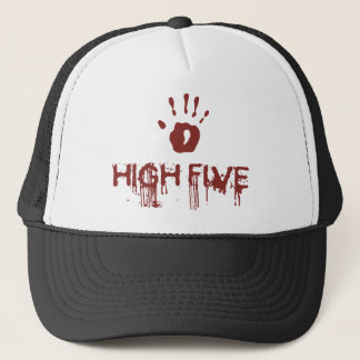 Bloederige high five trucker pet