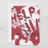 bloederige hulp kaart (Achterkant)