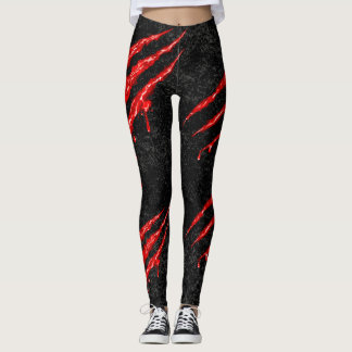 Bloederige klauwhelmen leggings