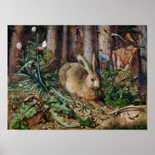  bloederige kunstwoud poster