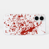 bloederige telefooncel iPhone 16 hoesje (Achterkant horizontaal)