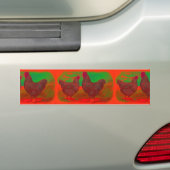 BloedFire Bumpersticker (Op auto)