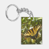 Bloedgele monarch sleutelhanger (Voorkant Links)