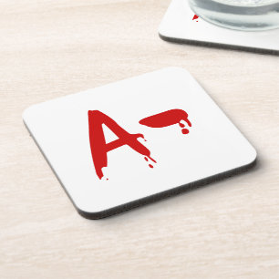 Bloedgroep A - Negatief #Horror-ziekenhuis Drankjes Onderzetter