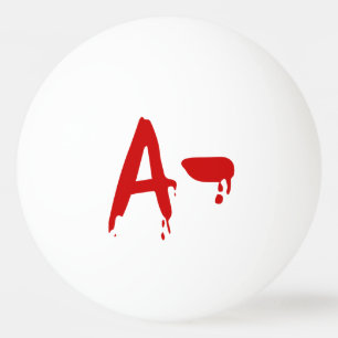 Bloedgroep A - Negatief #Horror-ziekenhuis Pingpongballen