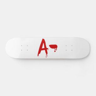 Bloedgroep A - Negatief #Horror-ziekenhuis Skateboard