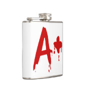 Bloedgroep A+ Positief #Horror Hospital Heupfles (Rechts)