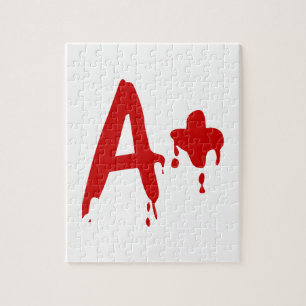 Bloedgroep A+ Positief #Horror Hospital Legpuzzel