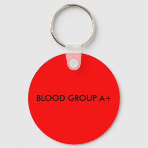 BLOEDGROEP A+ SLEUTELHANGER