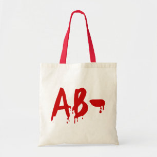 Bloedgroep AB - Negatief #Horror ziekenhuis Tote Bag