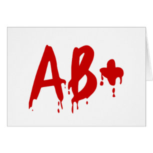 Bloedgroep AB+ Positief #Horror Hospital