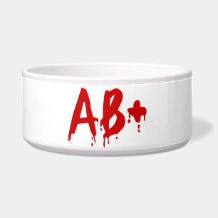 Bloedgroep AB+ Positief #Horror Hospital Voerbakje