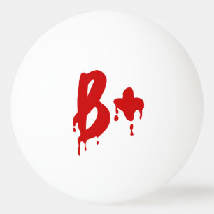 Bloedgroep B+ Positief #Horror Hospital Ping-Pong Pingpongballen