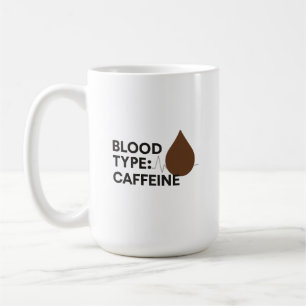 Bloedgroep: Cafeïne Mok